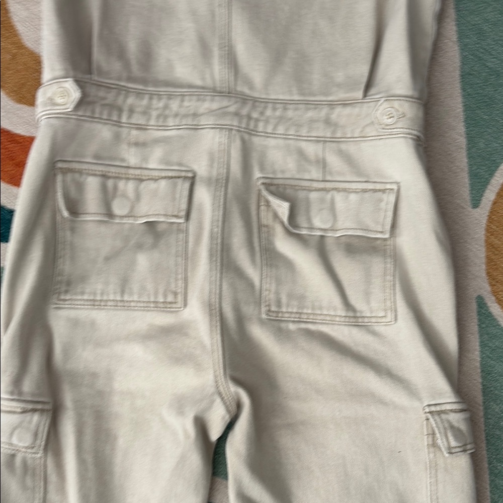 Signature8 Cream Utility Jumpsuit - Picture 7 of 14